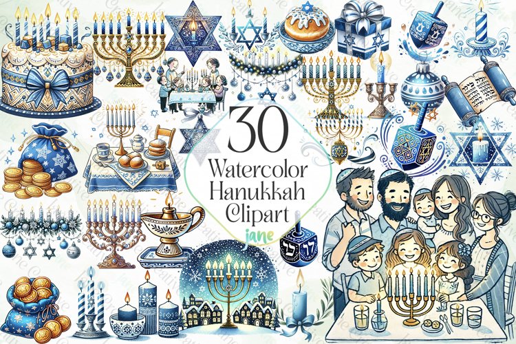 Hanukkah Clipart Image 4