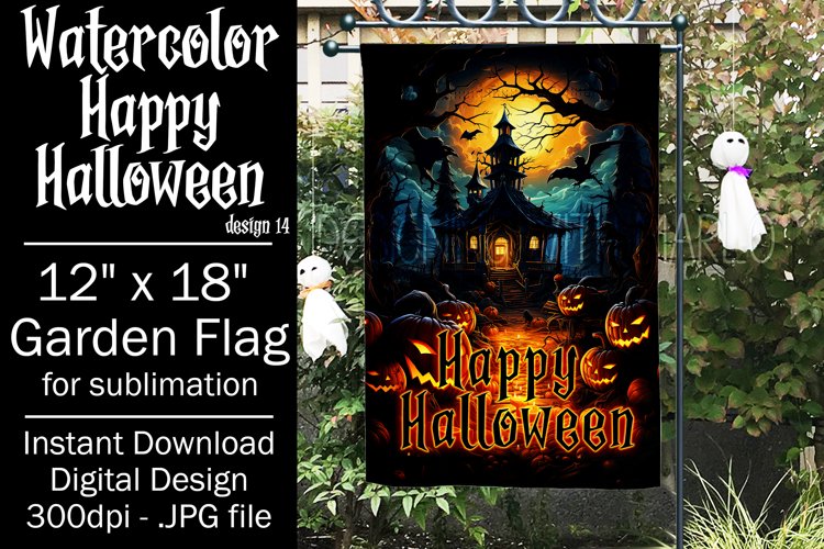 Scary Halloween Clipart Image 17