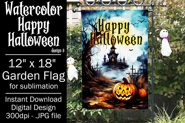 Scary Halloween Clipart Image 16