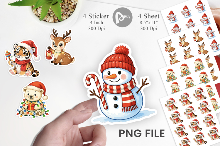 Happy Holidays Sticker