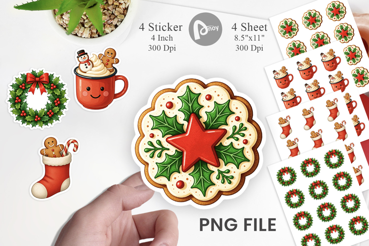 Happy Holidays Sticker