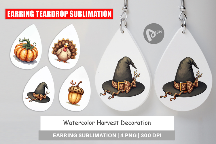 Harvest Decoration Earring