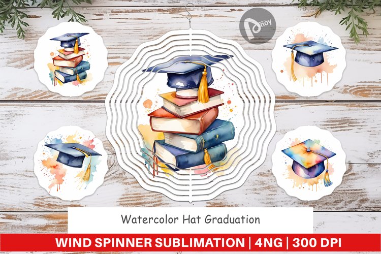 Wind Spinner Hat Graduation