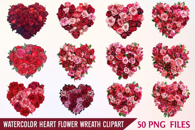 Watercolor Heart Clipart Image 11