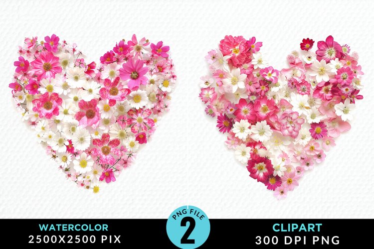 Watercolor Heart Clipart Image 15