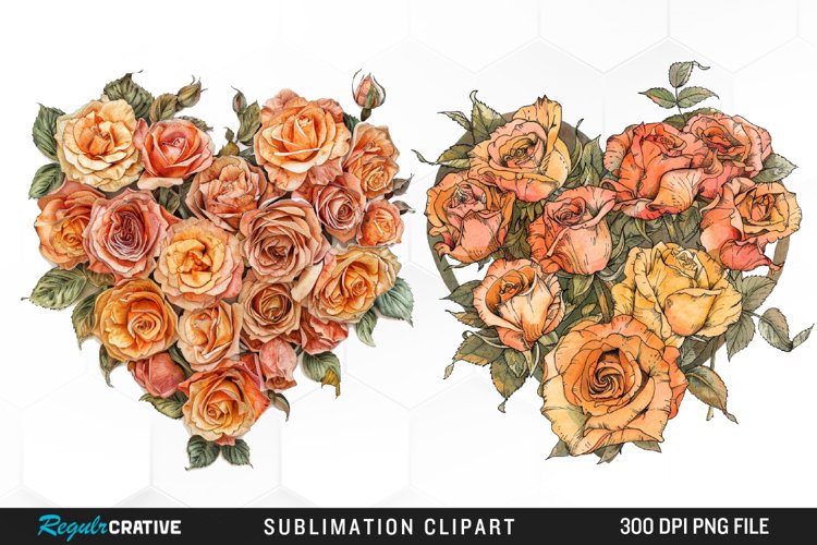 Watercolor Heart Clipart Image 13
