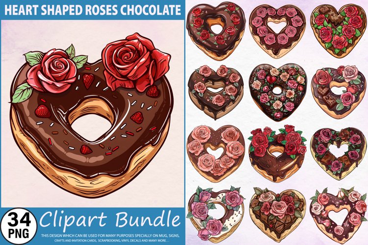 Heart Shape Clipart Image 2