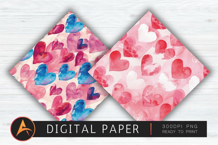 Pink Heart Background Image 20