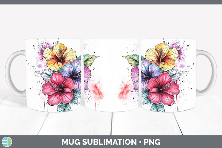Hibiscus Watercolor Image 12