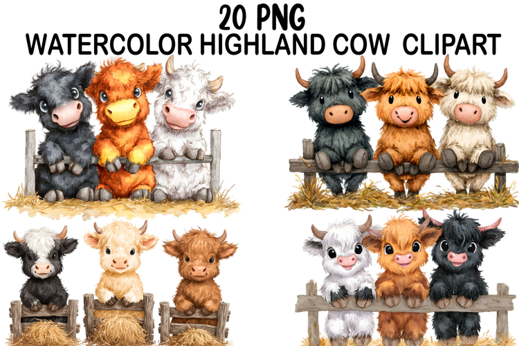 Cute Cow Clipart Image 24