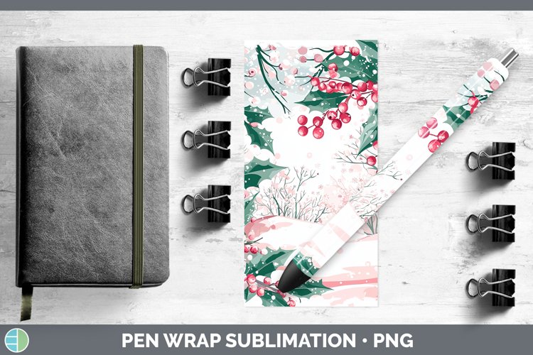 GorgeousWatercolor Pen Wrap design.
