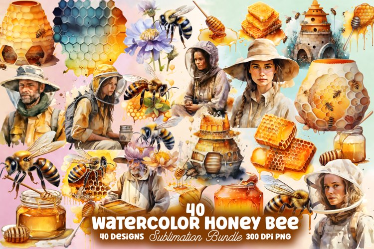 Honey Bee Clipart Image 3