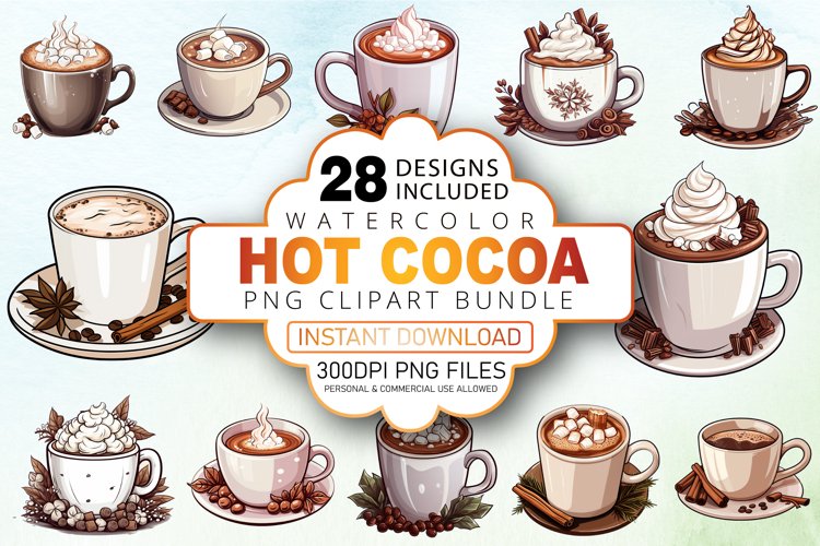 Hot Chocolate Clipart Image 2