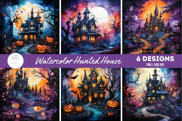 Haunted House Background Image 6