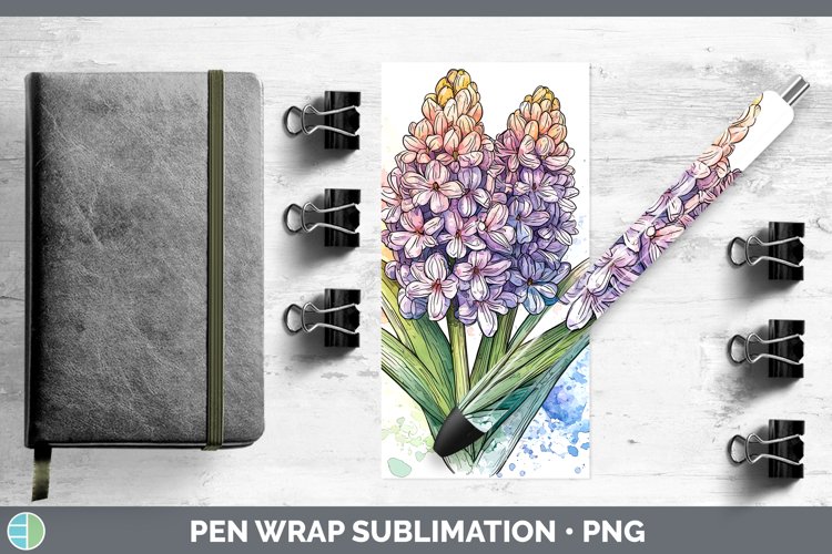 GorgeousWatercolor Pen Wrap design.