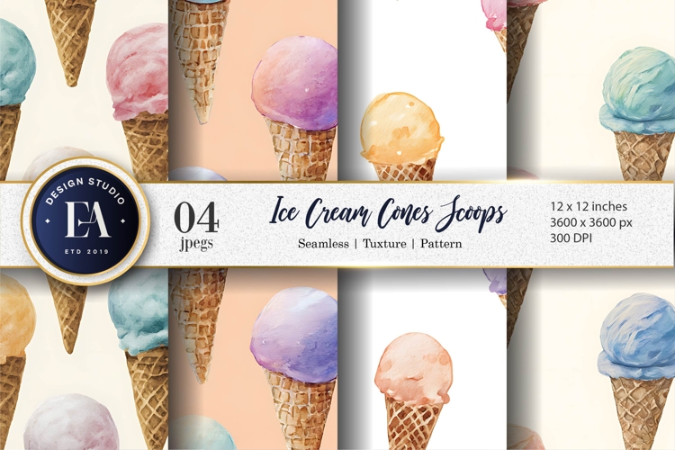 Ice Cream Cones Clipart Image 10