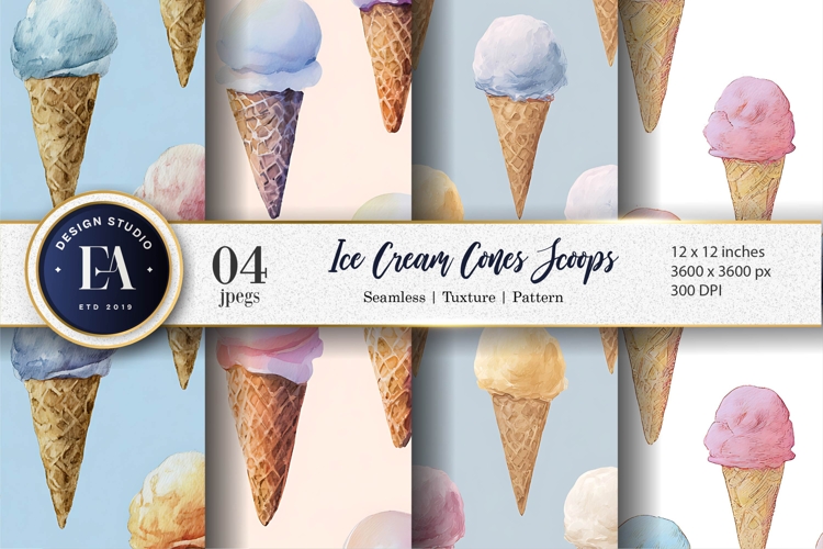 Ice Cream Cones Clipart Image 14