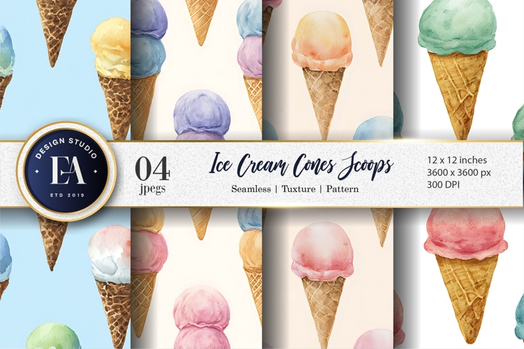 Ice Cream Cones Clipart Image 15