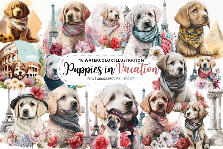 Puppy Clipart Image 10