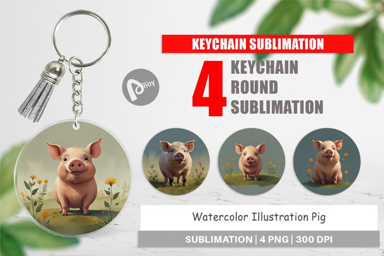Pig Illustration Image 11