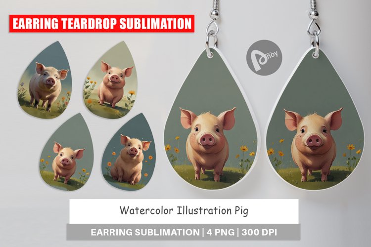 Sublimation Earring Designs Image 3