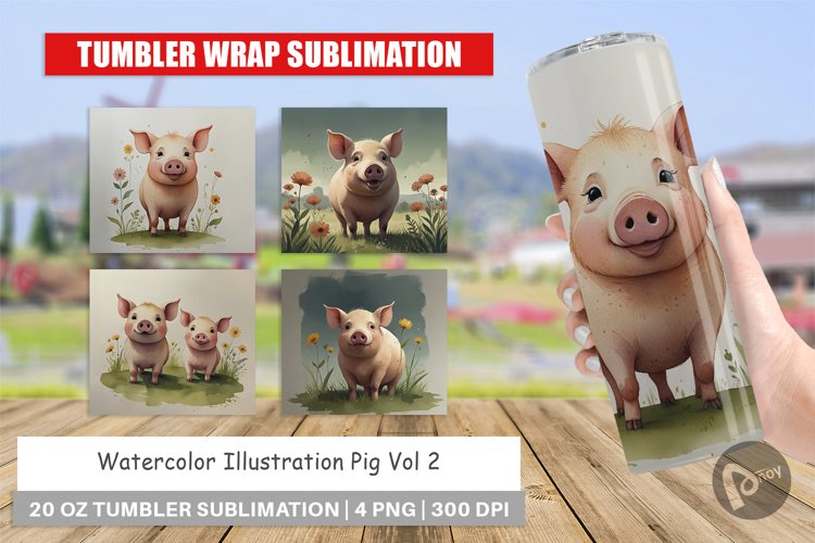 Pig Illustration Image 17