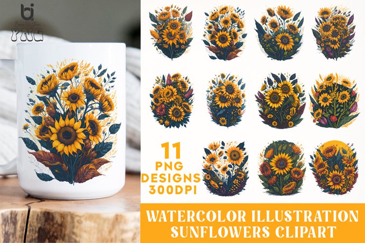 Sunflower Graphic Image 17
