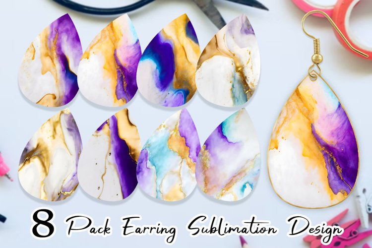 Sublimation Earring Designs Image 5