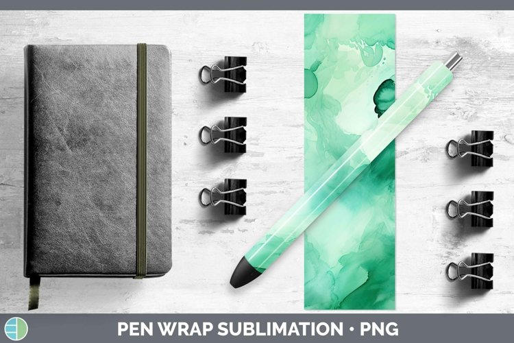 GorgeousWatercolor Pen Wrap design.