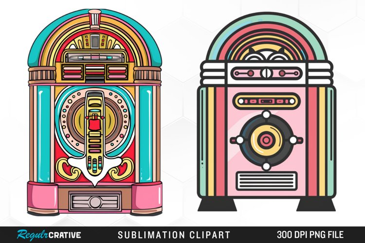 Jukebox Clipart Image 9