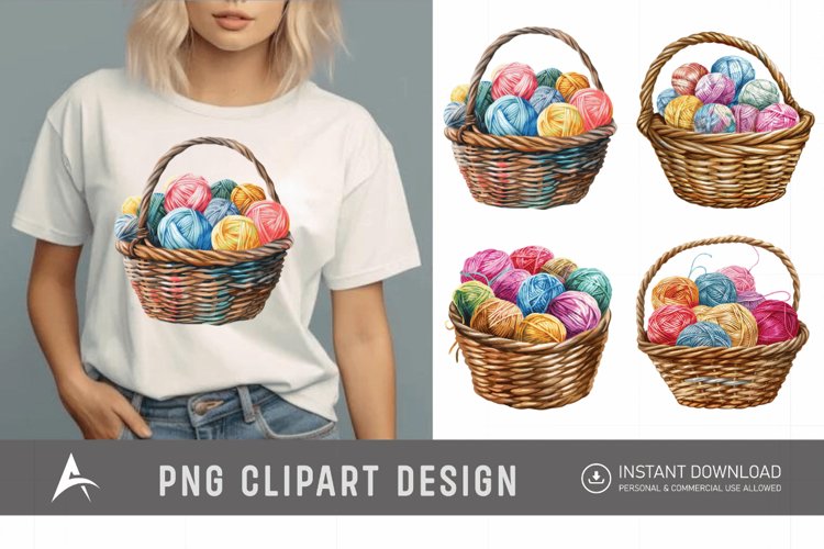 Yarn Ball Clipart Image 15