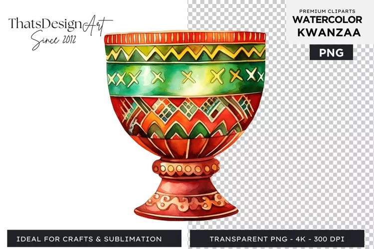 Kwanzaa Clipart PNG, Black history Sublimation
