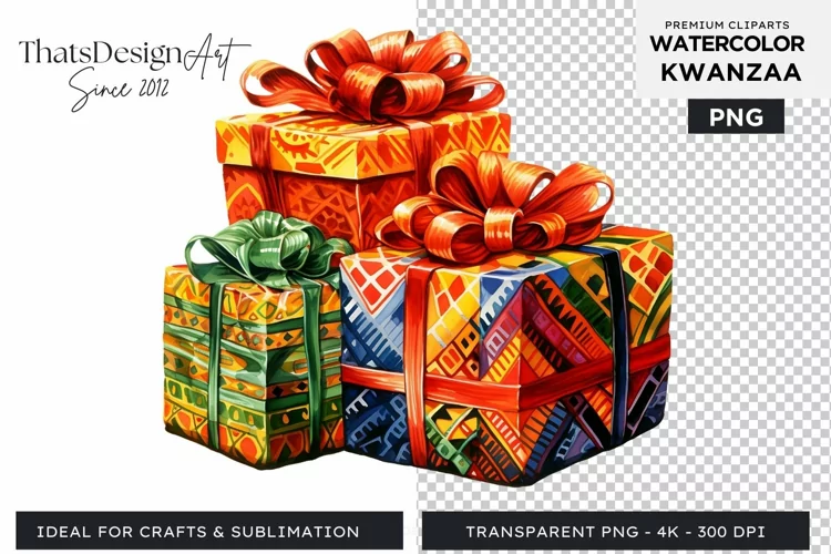 Kwanzaa Clipart PNG, Black history Sublimation
