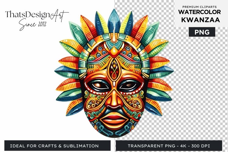 Kwanzaa Clipart PNG, Black history Sublimation