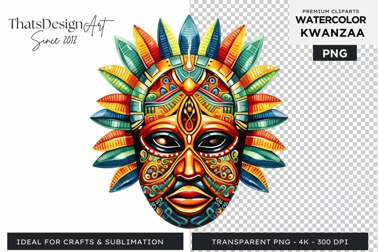 Kwanzaa Clipart PNG, Black history Sublimation