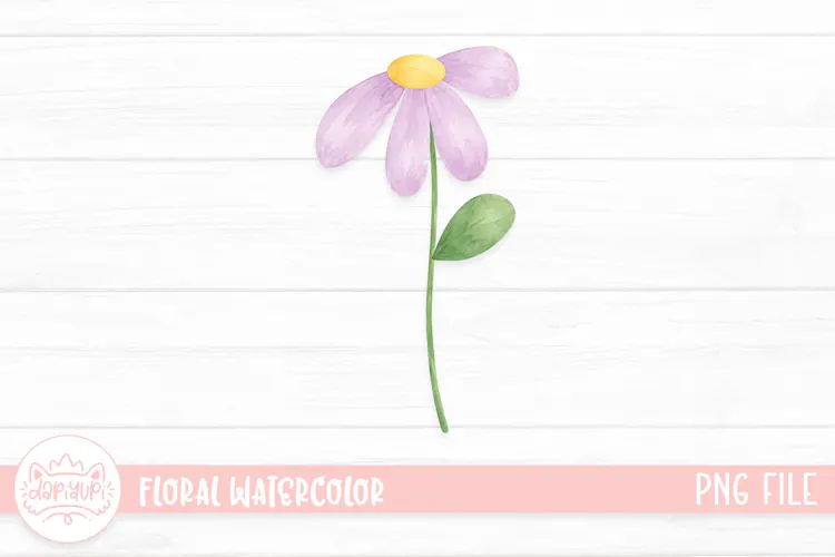Botanical Watercolor Illustration, Floral Watercolor Design