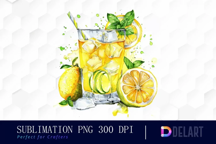 Lemonade Illustration Clipart
