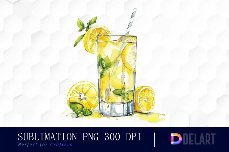 Lemonade Illustration Clipart