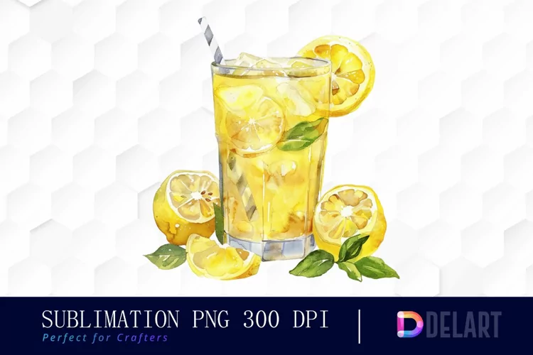Lemonade Sublimation PNG Clipart