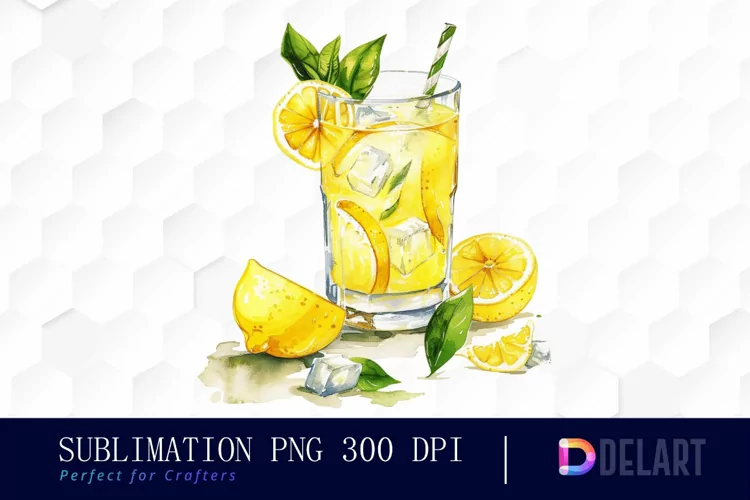 Lemonade Illustration Clipart