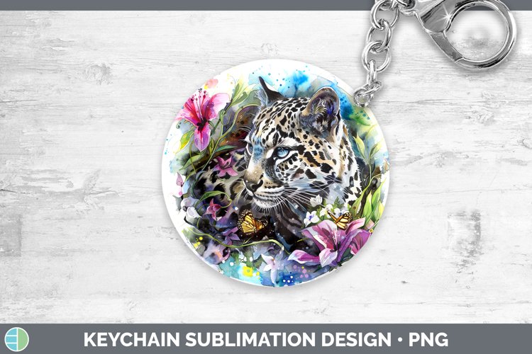 GorgeousWatercolor Keychain design.