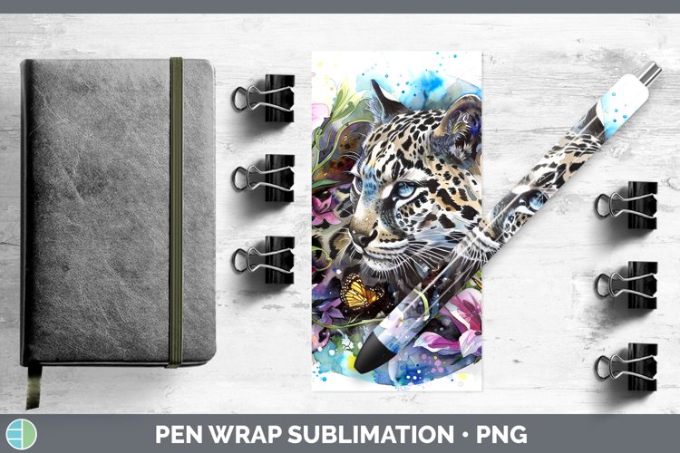 GorgeousWatercolor Pen Wrap design.