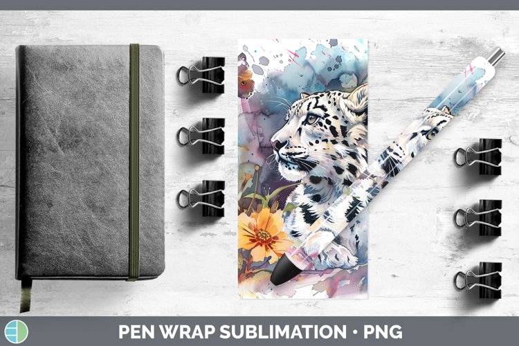 GorgeousWatercolor Pen Wrap design.