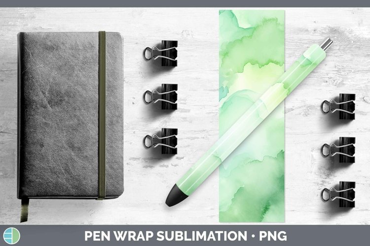 GorgeousWatercolor Pen Wrap design.