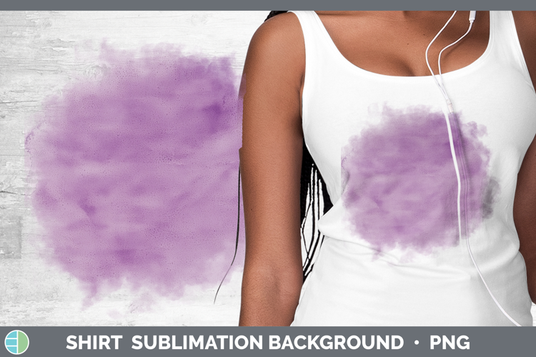 Watercolor Light Purple Shirt Sublimation Sublimation Backgr