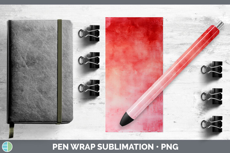 GorgeousWatercolor Pen Wrap design.