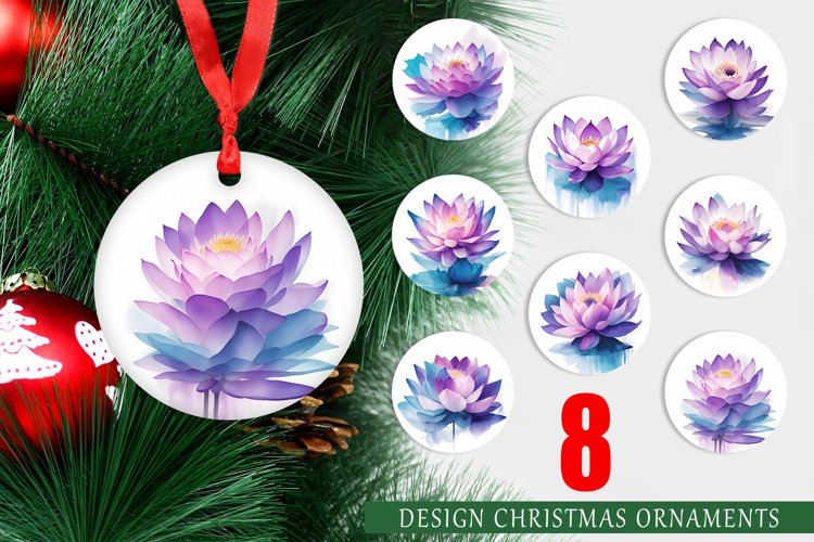 Lotus Flower Clipart Image 24