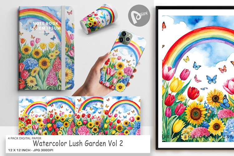 Garden Background Image 16