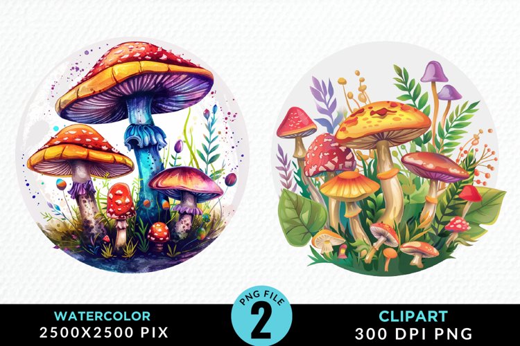 Mushroom Graphic Image 23