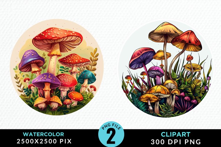 Mushroom Graphic Image 11